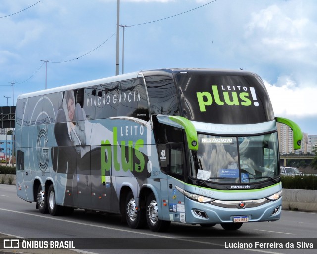 Viação Garcia 88087 na cidade de São Paulo, São Paulo, Brasil, por Luciano Ferreira da Silva. Número da foto: #12695302.