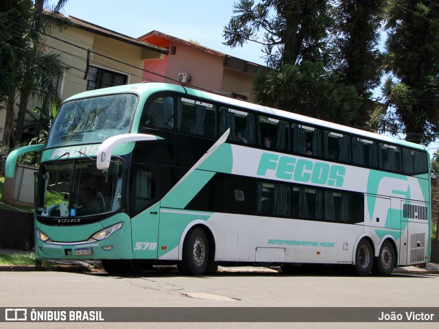 Fecos Autotransporte 570 na cidade de Puerto Iguazú, Iguazú, Misiones, Argentina, por João Victor. Número da foto: #12694889.