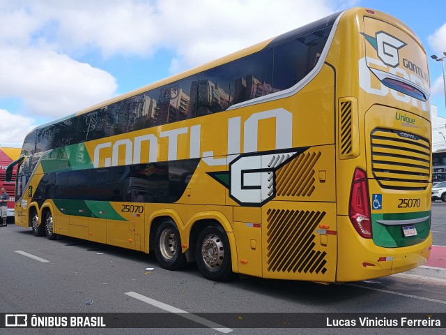 Empresa Gontijo de Transportes 25070 na cidade de Campinas, São Paulo, Brasil, por Lucas Vinicius Ferreira. Número da foto: #12694354.