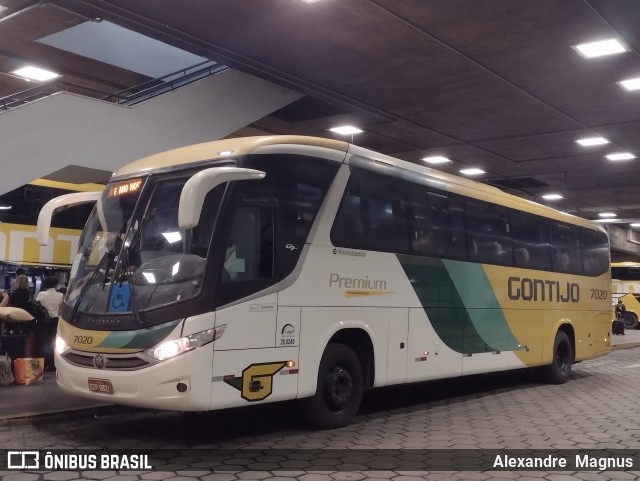 Empresa Gontijo de Transportes 7020 na cidade de Belo Horizonte, Minas Gerais, Brasil, por Alexandre  Magnus. Número da foto: #12695258.