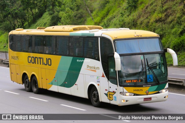 Empresa Gontijo de Transportes 14825 na cidade de Piraí, Rio de Janeiro, Brasil, por Paulo Henrique Pereira Borges. Número da foto: #12693200.