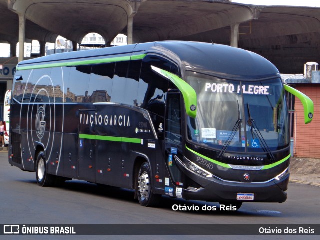 Viação Garcia 92040 na cidade de Porto Alegre, Rio Grande do Sul, Brasil, por Otávio dos Reis . Número da foto: #12694241.