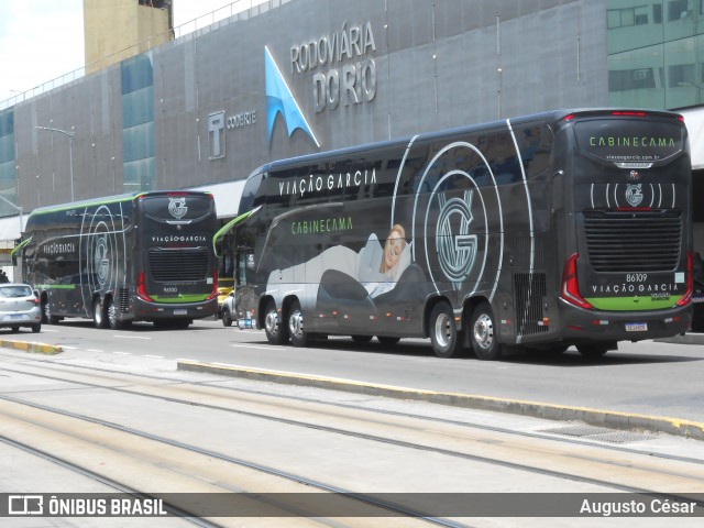 Viação Garcia 86109 na cidade de Rio de Janeiro, Rio de Janeiro, Brasil, por Augusto César. Número da foto: #12694687.