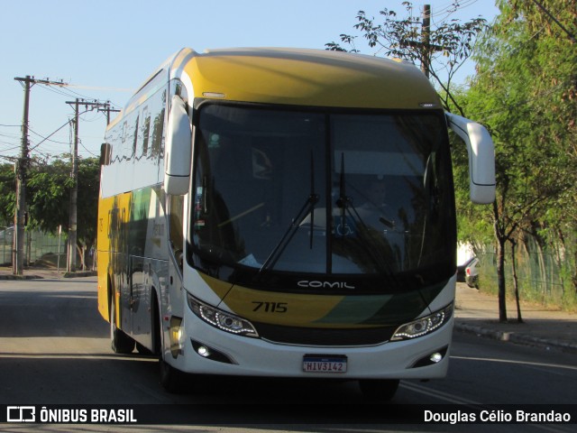 Empresa Gontijo de Transportes 7115 na cidade de Belo Horizonte, Minas Gerais, Brasil, por Douglas Célio Brandao. Número da foto: #12694600.