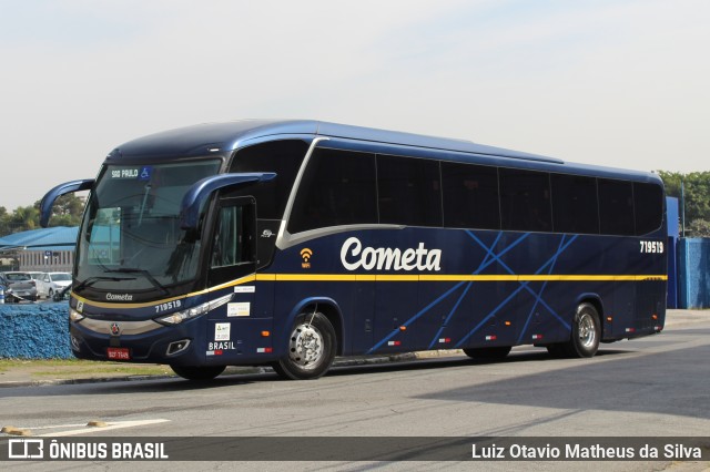 Viação Cometa 719519 na cidade de São Paulo, São Paulo, Brasil, por Luiz Otavio Matheus da Silva. Número da foto: #12693025.