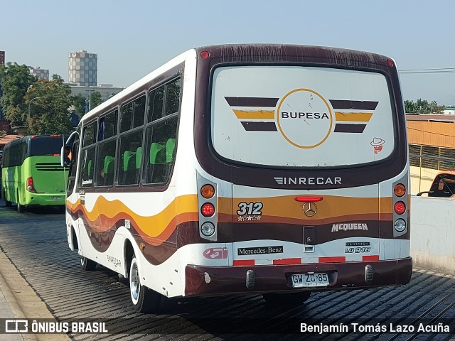 Bupesa 312 na cidade de Estación Central, Santiago, Metropolitana de Santiago, Chile, por Benjamín Tomás Lazo Acuña. Número da foto: #12693721.