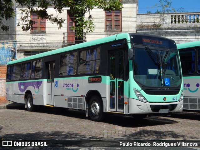 Laranjal Transportes 424 na cidade de Pelotas, Rio Grande do Sul, Brasil, por Paulo Ricardo  Rodrigues Villanova. Número da foto: #12720735.