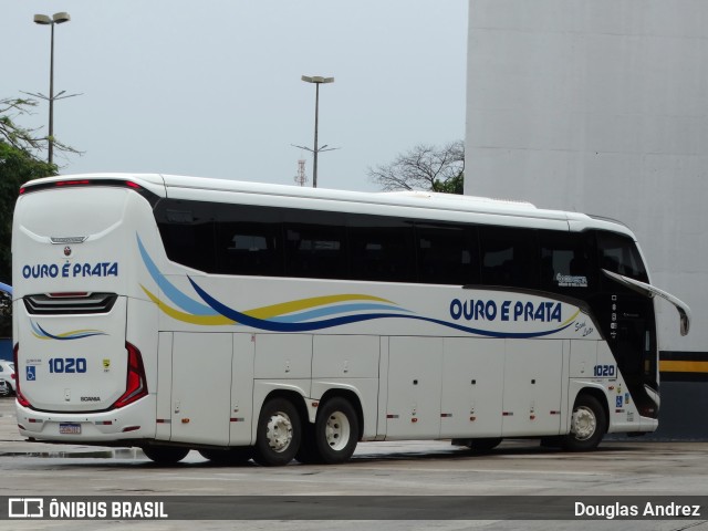Viação Ouro e Prata 1020 na cidade de Goiânia, Goiás, Brasil, por Douglas Andrez. Número da foto: #12720636.