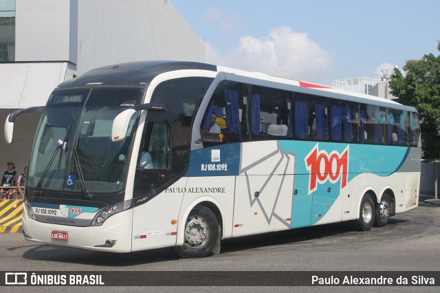 Auto Viação 1001 RJ 108.1092 na cidade de Rio de Janeiro, Rio de Janeiro, Brasil, por Paulo Alexandre da Silva. Número da foto: #12721956.
