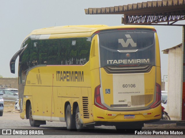 Viação Nova Itapemirim 60106 na cidade de Vitória da Conquista, Bahia, Brasil, por Fabrício Portella Matos. Número da foto: #12720986.