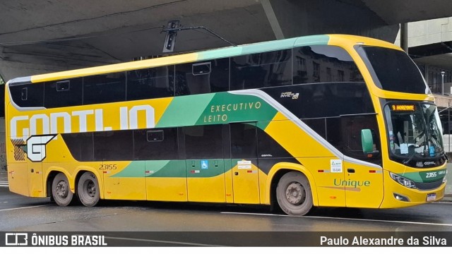 Empresa Gontijo de Transportes 23155 na cidade de Belo Horizonte, Minas Gerais, Brasil, por Paulo Alexandre da Silva. Número da foto: #12721191.