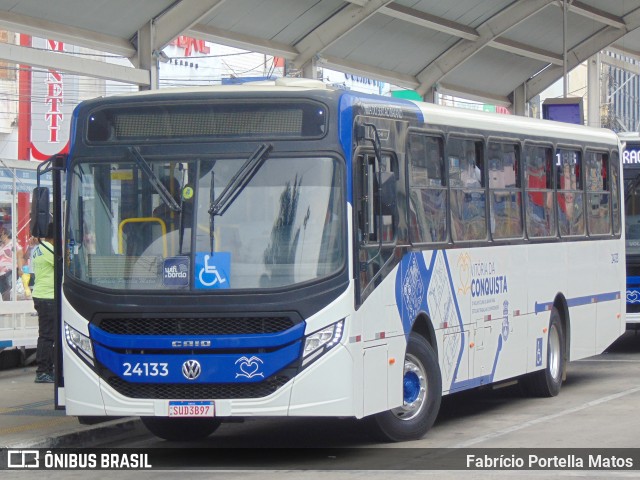 ATT - Atlântico Transportes e Turismo - Vitória da Conquista 24133 na cidade de Vitória da Conquista, Bahia, Brasil, por Fabrício Portella Matos. Número da foto: #12720909.