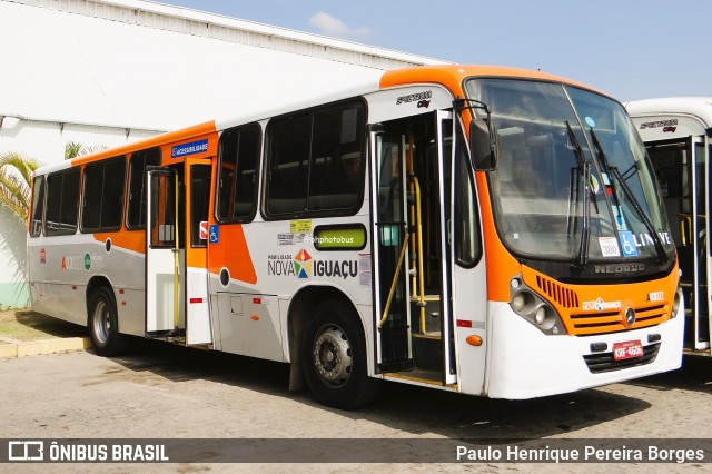 Linave Transportes A03022 na cidade de Nova Iguaçu, Rio de Janeiro, Brasil, por Paulo Henrique Pereira Borges. Número da foto: #12721328.