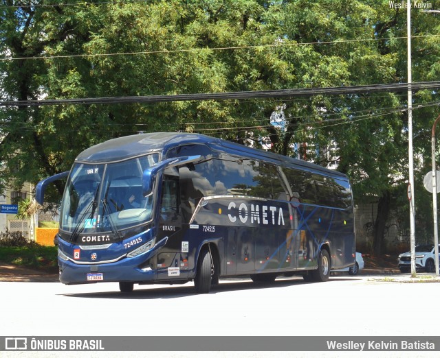 Viação Cometa 724515 na cidade de Sorocaba, São Paulo, Brasil, por Weslley Kelvin Batista. Número da foto: #12720427.