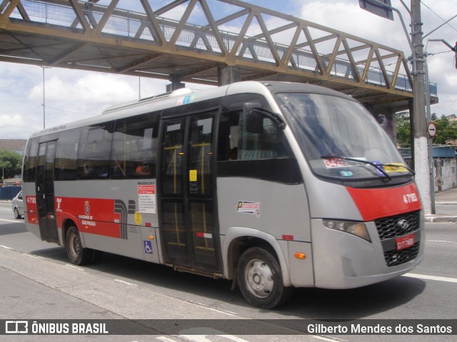 Pêssego Transportes 4 7183 na cidade de São Paulo, São Paulo, Brasil, por Gilberto Mendes dos Santos. Número da foto: #12719956.