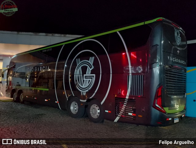 Viação Garcia 96020 na cidade de Guarapuava, Paraná, Brasil, por Felipe Arguelho. Número da foto: #12722595.