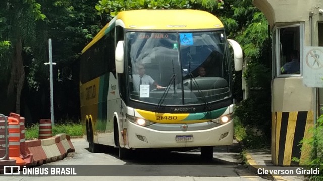 Empresa Gontijo de Transportes 21480 na cidade de São Paulo, São Paulo, Brasil, por Cleverson Giraldi. Número da foto: #12720242.