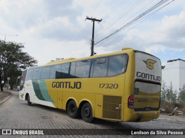 Empresa Gontijo de Transportes 17320 na cidade de Caruaru, Pernambuco, Brasil, por Lenilson da Silva Pessoa. Número da foto: #12721885.