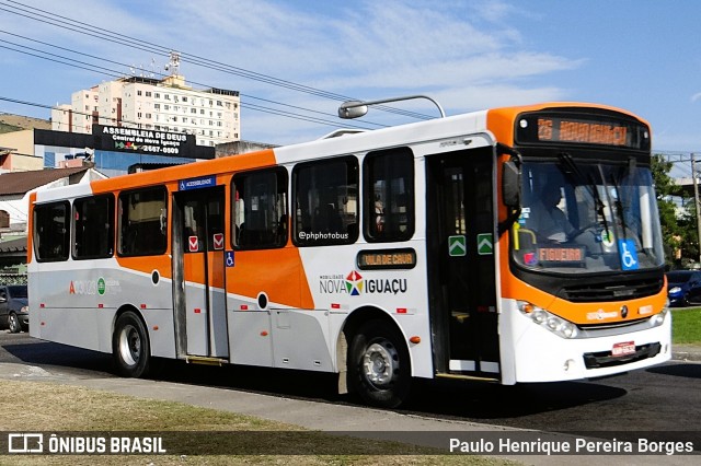 Linave Transportes A03023 na cidade de Nova Iguaçu, Rio de Janeiro, Brasil, por Paulo Henrique Pereira Borges. Número da foto: #12721335.