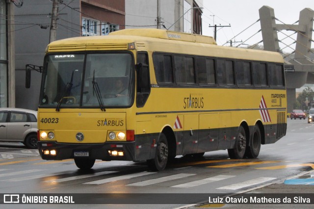 Viação Itapemirim 40023 na cidade de Barueri, São Paulo, Brasil, por Luiz Otavio Matheus da Silva. Número da foto: #12721298.