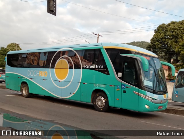 Doce Rio Fretamento e Turismo RJ 511.010 na cidade de Niterói, Rio de Janeiro, Brasil, por Rafael Lima. Número da foto: #12721492.