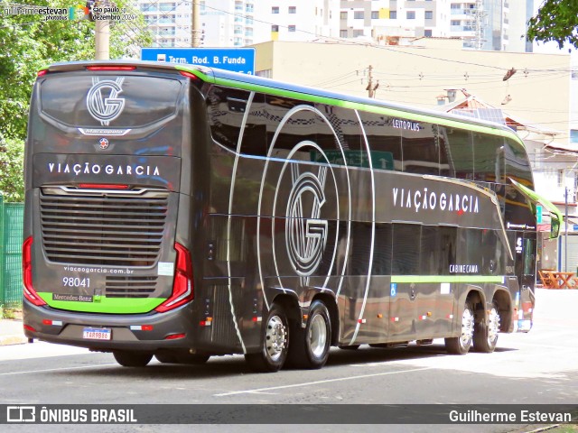 Viação Garcia 98041 na cidade de São Paulo, São Paulo, Brasil, por Guilherme Estevan. Número da foto: #12722132.