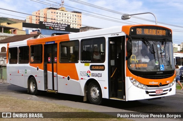 Linave Transportes A03021 na cidade de Nova Iguaçu, Rio de Janeiro, Brasil, por Paulo Henrique Pereira Borges. Número da foto: #12721317.