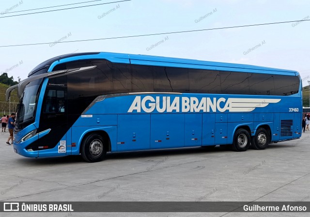 Viação Águia Branca 33460 na cidade de Duque de Caxias, Rio de Janeiro, Brasil, por Guilherme Afonso. Número da foto: #12720969.