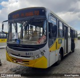 Autotrans Transportes Urbanos e Rodoviários 8411 na cidade de Uberlândia, Minas Gerais, Brasil, por Marcel Fagundes. Número da foto: #:id.