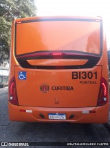 Transporte Coletivo Glória BI301 na cidade de Curitiba, Paraná, Brasil, por JONATHAN EDUARDO CANTOR. Número da foto: #12720623.
