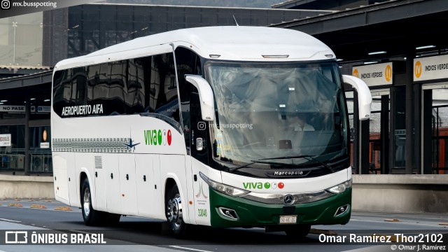 AdeO - Autobuses de Occidente 33040 na cidade de Gustavo A. Madero, Ciudad de México, México, por Omar Ramírez Thor2102. Número da foto: #12722728.