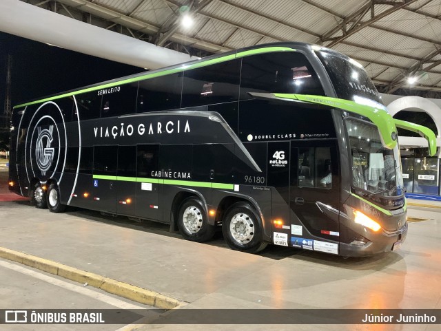 Viação Garcia 96180 na cidade de Marília, São Paulo, Brasil, por Júnior Juninho. Número da foto: #12723836.