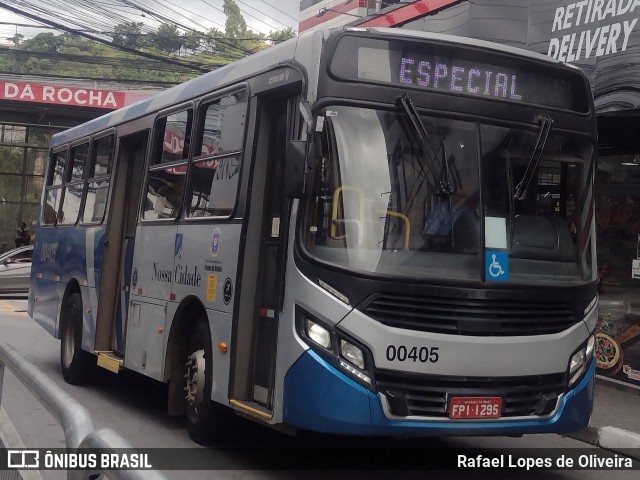 Viação Cidade de Caieiras 00405 na cidade de Franco da Rocha, São Paulo, Brasil, por Rafael Lopes de Oliveira. Número da foto: #12724204.