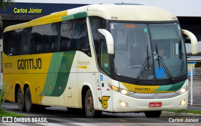 Empresa Gontijo de Transportes 19070 na cidade de Goiânia, Goiás, Brasil, por Carlos Júnior. Número da foto: #12725388.