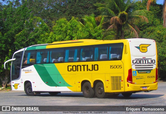 Empresa Gontijo de Transportes 15005 na cidade de Eunápolis, Bahia, Brasil, por Eriques  Damasceno. Número da foto: #12725112.