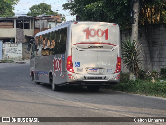 Auto Viação 1001 RJ 108.488 na cidade de São Gonçalo, Rio de Janeiro, Brasil, por Cleiton Linhares. Número da foto: #12723533.
