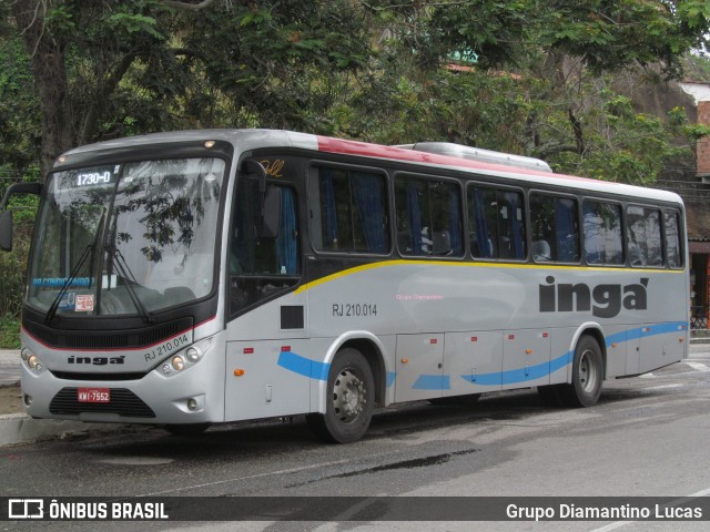 Auto Lotação Ingá RJ 210.014 na cidade de Niterói, Rio de Janeiro, Brasil, por Grupo Diamantino Lucas. Número da foto: #12724289.