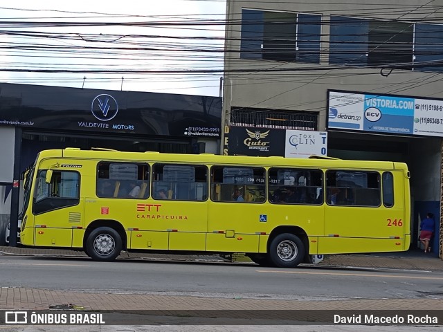 Empresa de Transportes e Turismo Carapicuiba 246 na cidade de Carapicuíba, São Paulo, Brasil, por David Macedo Rocha. Número da foto: #12723452.