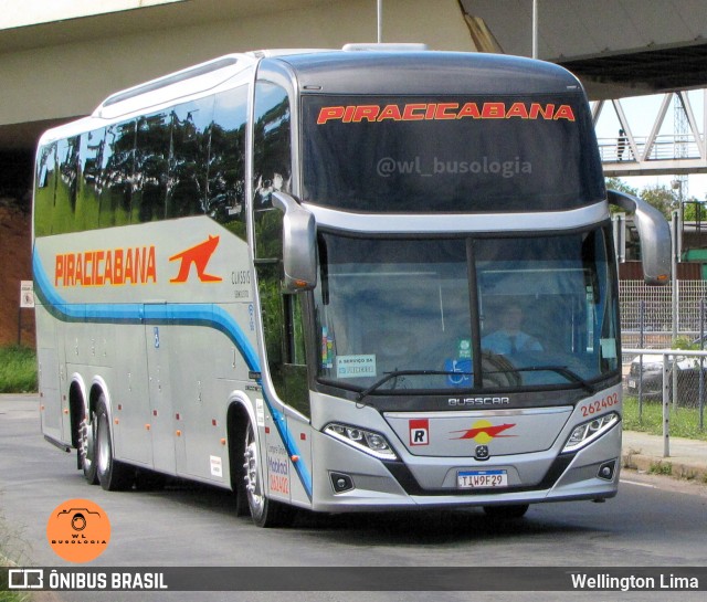 Viação Piracicabana 262402 na cidade de Campinas, São Paulo, Brasil, por Wellington Lima. Número da foto: #12723229.