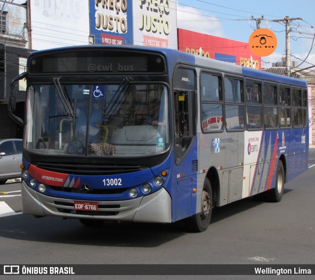 Transportes Capellini 13002 na cidade de Americana, São Paulo, Brasil, por Wellington Lima. Número da foto: #12723203.