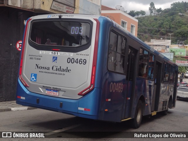 Viação Cidade de Caieiras 00469 na cidade de Franco da Rocha, São Paulo, Brasil, por Rafael Lopes de Oliveira. Número da foto: #12724184.