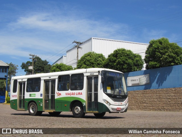 Viação Lira 14115 na cidade de Cabreúva, São Paulo, Brasil, por Willian Caminha Fonseca. Número da foto: #12723377.