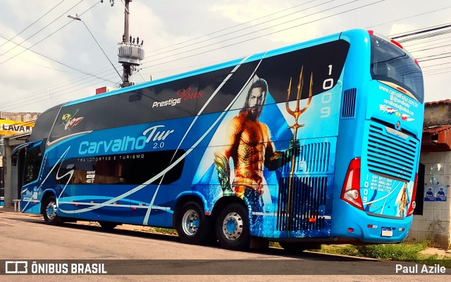 Carvalho Tur Transportes e Turismo 1009 na cidade de Belém, Pará, Brasil, por Paul Azile. Número da foto: #12723716.