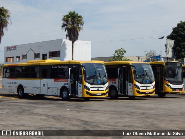 Viação Araguarina 3187 na cidade de Goiânia, Goiás, Brasil, por Luiz Otavio Matheus da Silva. Número da foto: #12724569.