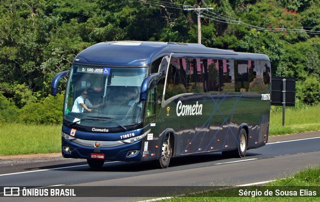 Viação Cometa 719576 na cidade de São Carlos, São Paulo, Brasil, por Sérgio de Sousa Elias. Número da foto: #12724552.