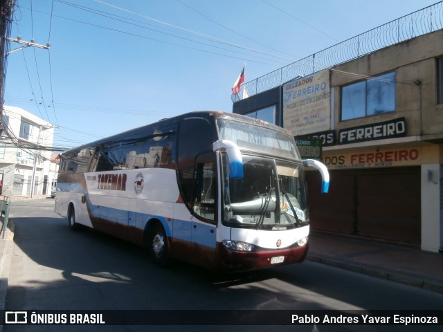 Transportes Tokemar 07 na cidade de Santa Cruz, Colchagua, Libertador General Bernardo O'Higgins, Chile, por Pablo Andres Yavar Espinoza. Número da foto: #12725393.
