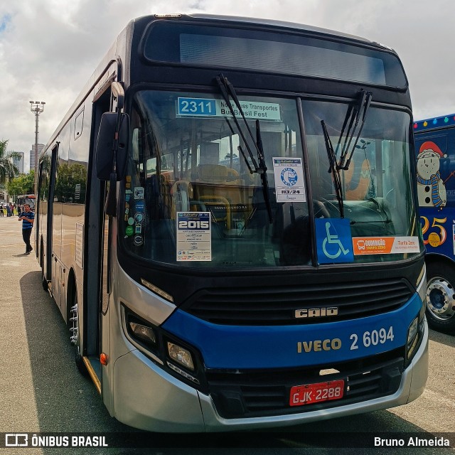 Transcooper > Norte Buss 2 6094 na cidade de Barueri, São Paulo, Brasil, por Bruno Almeida. Número da foto: #12722816.