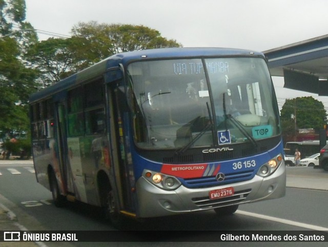 Vipol Transportes Rodoviários - TIPBUS - Transportes Intermunicipal 36.153 na cidade de São Paulo, São Paulo, Brasil, por Gilberto Mendes dos Santos. Número da foto: #12722712.