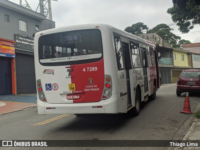 Pêssego Transportes 4 7289 na cidade de São Paulo, São Paulo, Brasil, por Thiago Lima. Número da foto: #12722890.