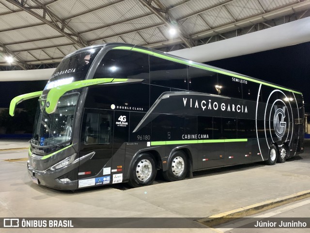 Viação Garcia 96180 na cidade de Marília, São Paulo, Brasil, por Júnior Juninho. Número da foto: #12723814.